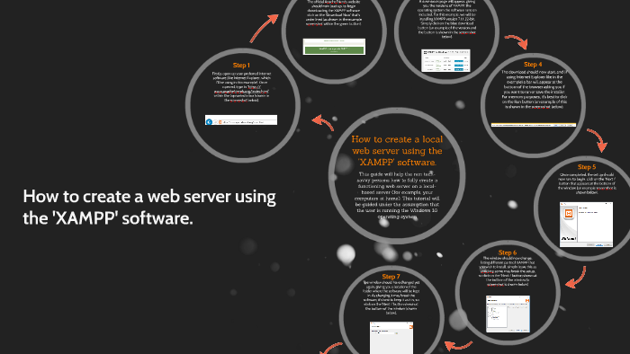 How to create a web server using the XAMPP software. by Matthew Lupton ...