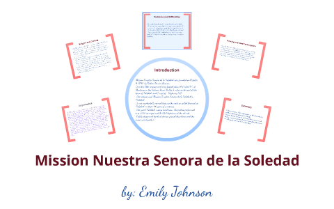 Mission Nuestra Senora de la Soledad by Emily J. on Prezi