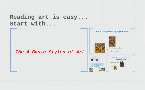 The 4 Basic Styles of Art by Mary Gill on Prezi