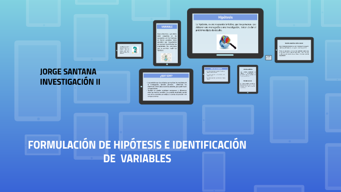 FORMULACIÓN DE HIPÓTESIS E IDENTIFICACIÓN DE VARIABLES by Mayerly ...