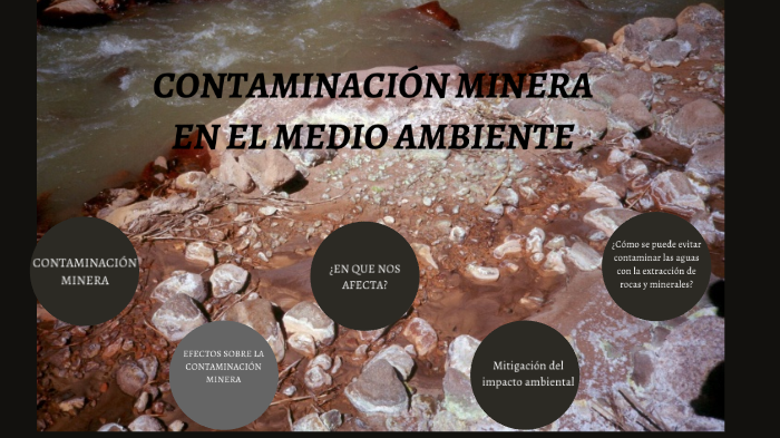CONTAMINACIÓN MINERA DEL MEDIO AMBIENTE by Rocysela López Sobarzo on Prezi