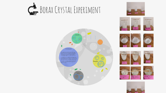 chemistry experiments with borax