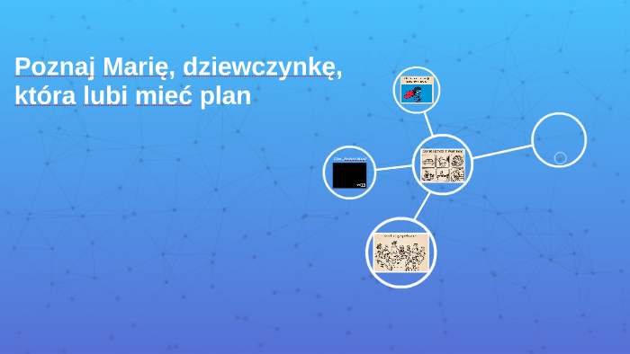 Maria Dziewczynka Która Lubi Mieć Plan Scenariusz Lekcji