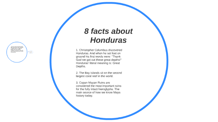 8 Facts About Honduras By Engjell Lekaj On Prezi