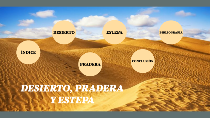 Desierto pradera y estepa by Paula Ordoñez on Prezi