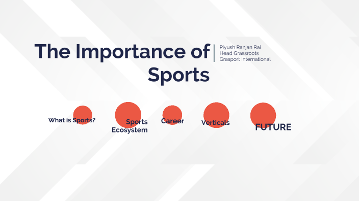 The Importance of Sports by Piyush Rai on Prezi