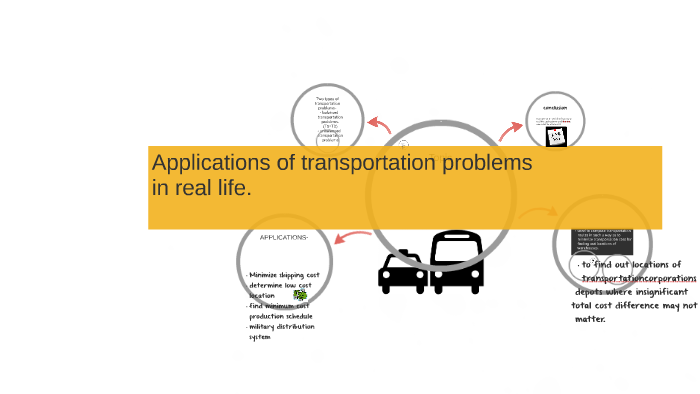 real life case study on transportation problem