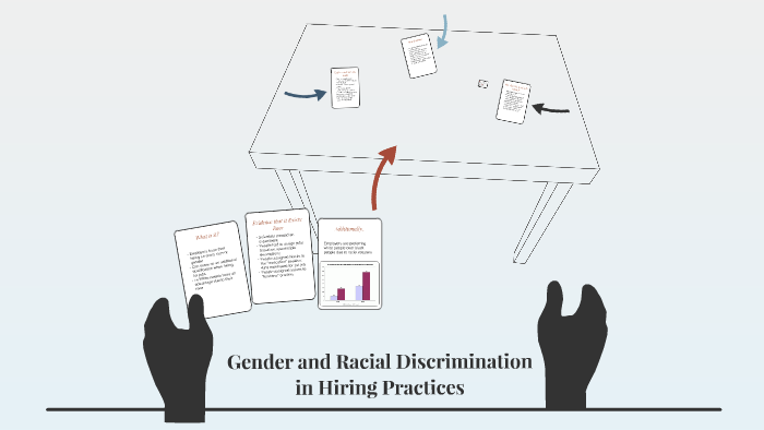 Gender And Racial Discrimination In Hiring Practices By Kyle Garcia