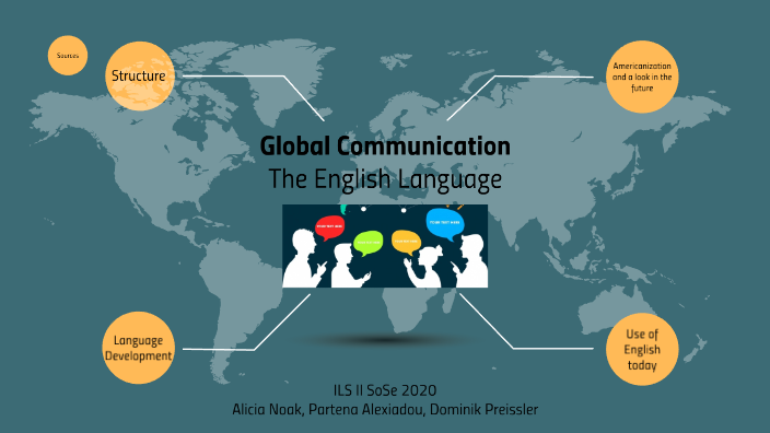 Global Communication via English by Dom Preissler