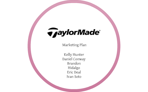 Taylormade golf marketing image