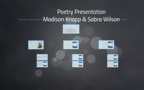 Poetry Presentation by Madison Knapp on Prezi