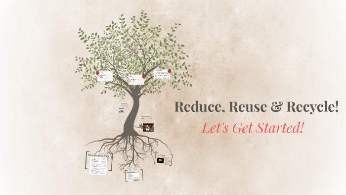 Reduce, Reuse & Recycle! Let's Get Started! by sara Ghe on Prezi
