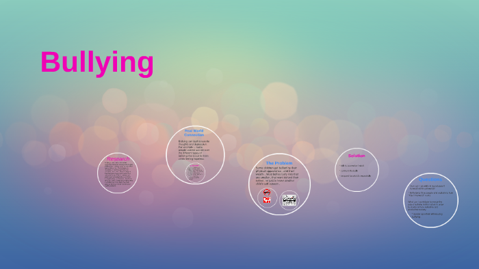Bullying by Amber Shannon on Prezi
