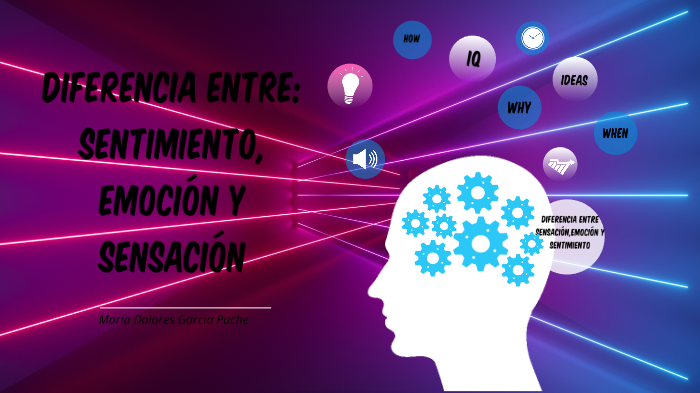 diferencia entre sentimiento, emoción y sensación by María dolores