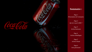 Fiche de présentation Coca Cola by Anais Wipier on Prezi Design