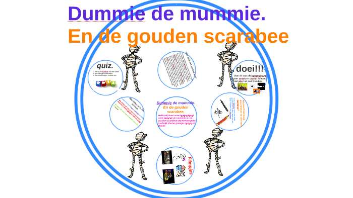 dummie de mummie. en de gouden scarabee. by Senne Wellens