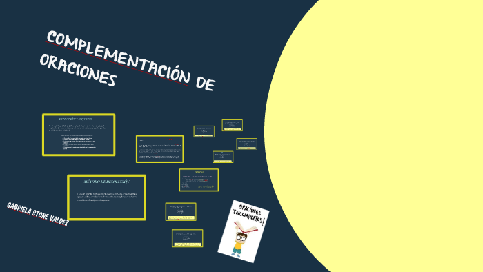 COMPLEMENTACIÓN DE ORACIONES by gaby stone on Prezi