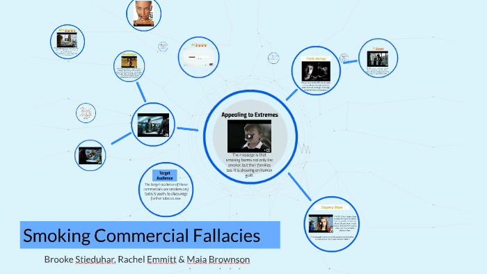 Smoking Commercial Fallacies by Rachel Emmitt on Prezi