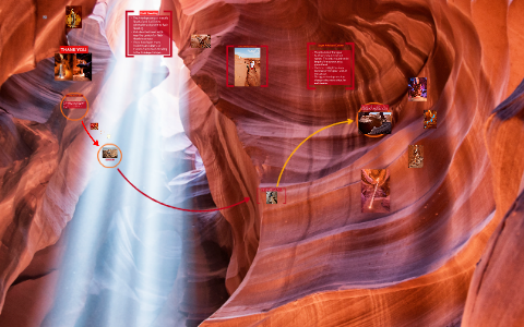 The Antelope Canyon was formed by forms of erosion, flash fl by ...