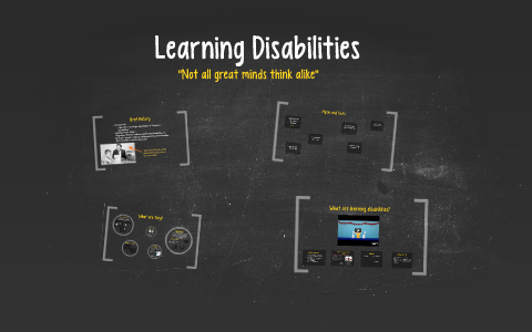 Learning Disabilities By Learning Disabilities By