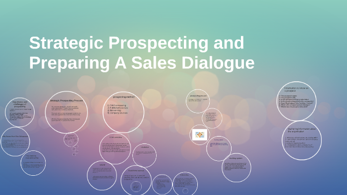 Strategic Prospecting And Preparing A Sales Dialogue By Salsabeel Amr ...