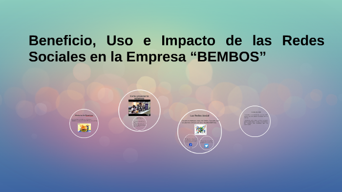 Beneficio, Uso e Impacto de las Redes Sociales en la Empresa by ...