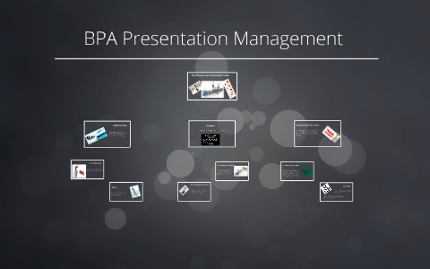 presentation management bpa