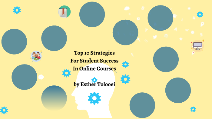 Top 10 Strategies for Student Success in Online Courses by Esther ...