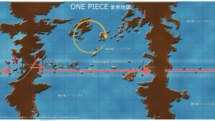 Http One Piece World Map Up N Seesaa Net One Piece World M By 梅田 恭祐