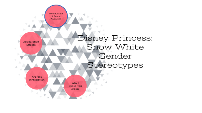 Disney Princesses Gender Stereotypes By Gina Sakha