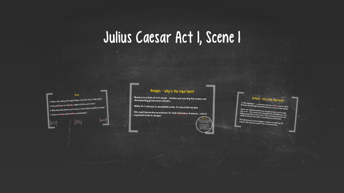 julius caesar act 1 scene 1 summary in hindi