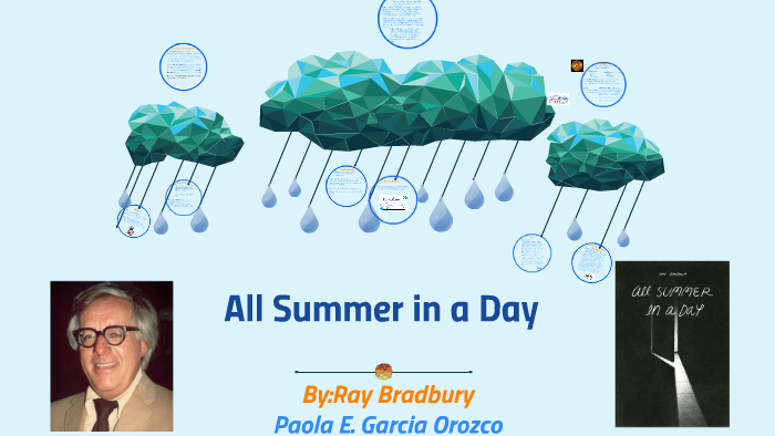 all summer in a day author