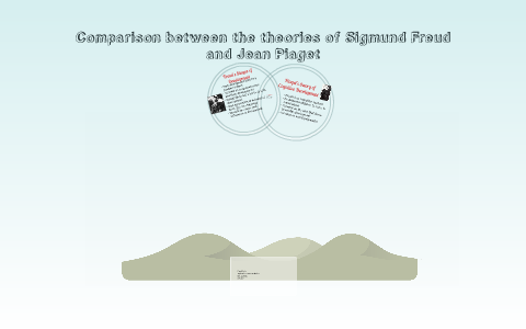 Comparison between the theories of Sigmund Freud and Jean Piaget