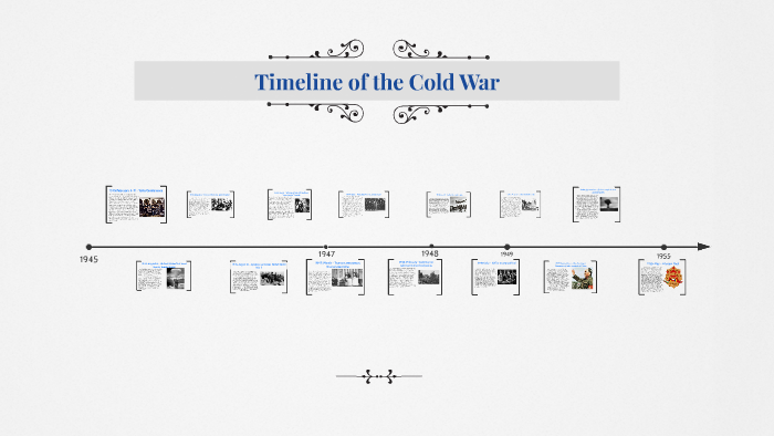 Timeline of the Cold War by Zion Smith on Prezi