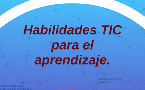 MATRIZ DE HABILIDADES TIC PARA EL APRENDIZAJE by Claudia Carolina ...