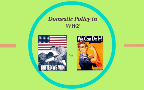 how did the war influence american domestic policy