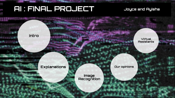 AI presentation by Joyce Shen on Prezi