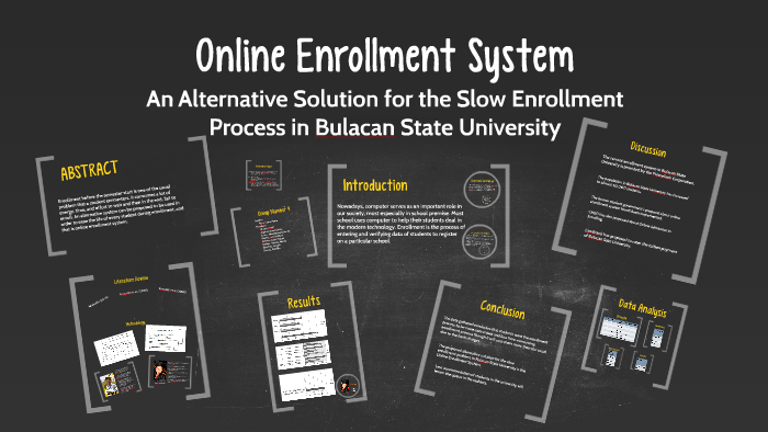 pre enrollment system
