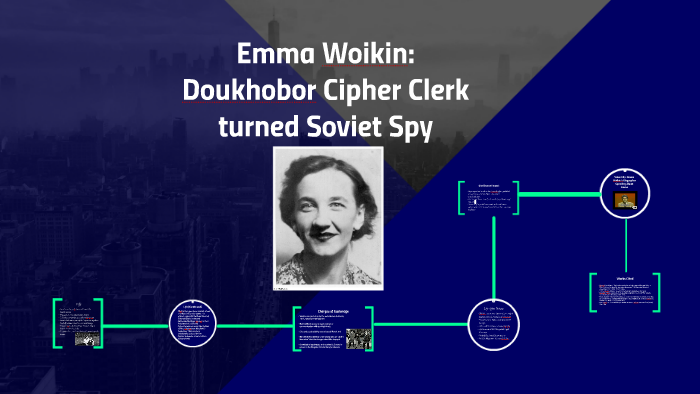 Emma Woikin: Cipher Clerk to Soviet Spy by Irene Heyboer on Prezi