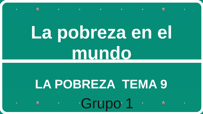 La pobreza en el mundo by miguel roldan sota on Prezi