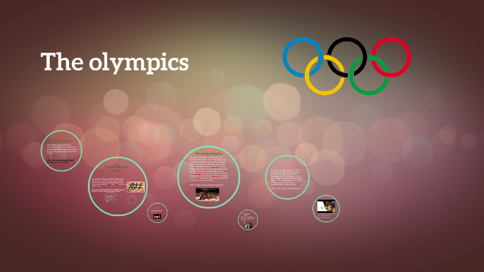 The olympics by on Prezi