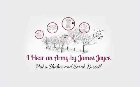I Hear An Army By James Joyce By Sarah Russell On Prezi Next i hear an army by james joyce by sarah