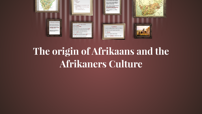 Afrikaans and Afrikaners by Mathiew LEISER