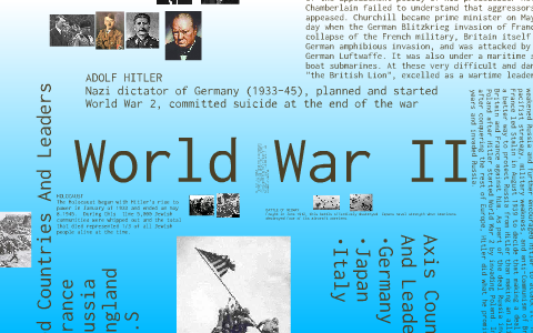 World War II by matt adams on Prezi