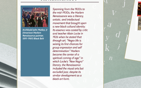 Harlem Renaissance by Navia Alexander on Prezi