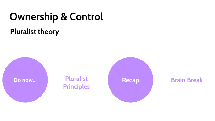 pluralist theory of media ownership