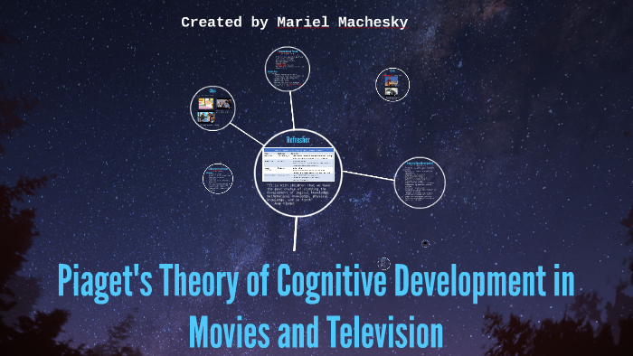 Piaget s Theory of Cognitive Development in Movies and Telev