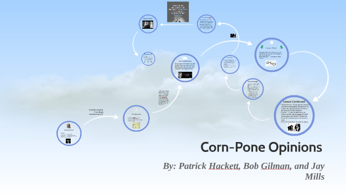 Corn Pone Opinions By Patrick Hackett