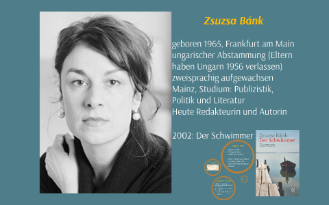 Zsuzsa Bánk by Kata Zarándy