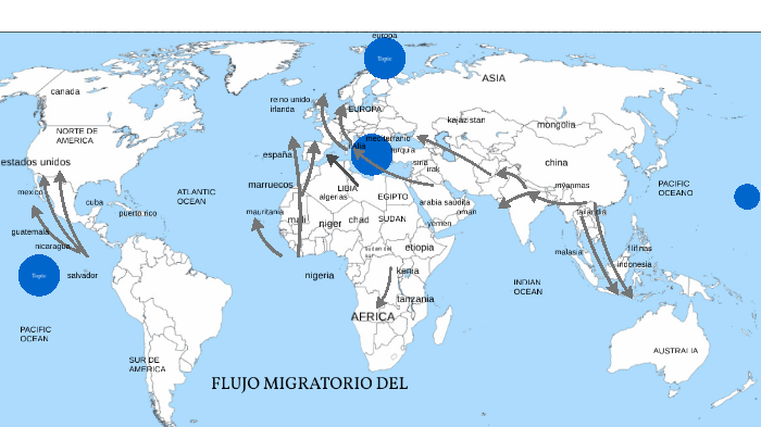 Flujo Migratorio Del Mundo By Maryem Kaddouri On Prezi